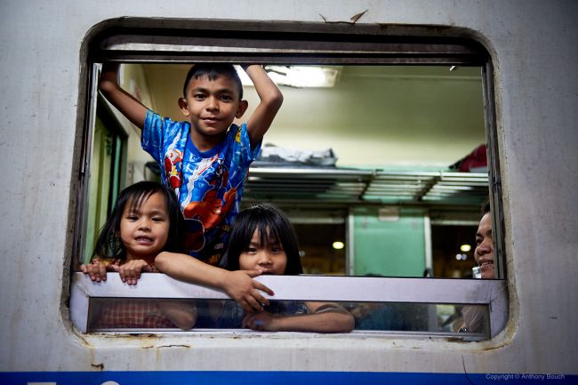 Kids on a Train