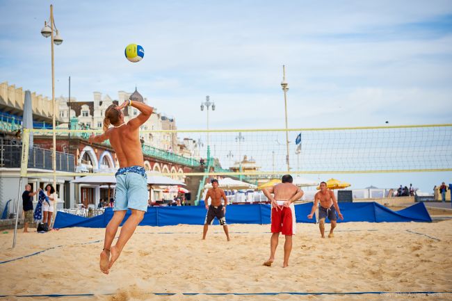 Volleyball on Brighton Beach